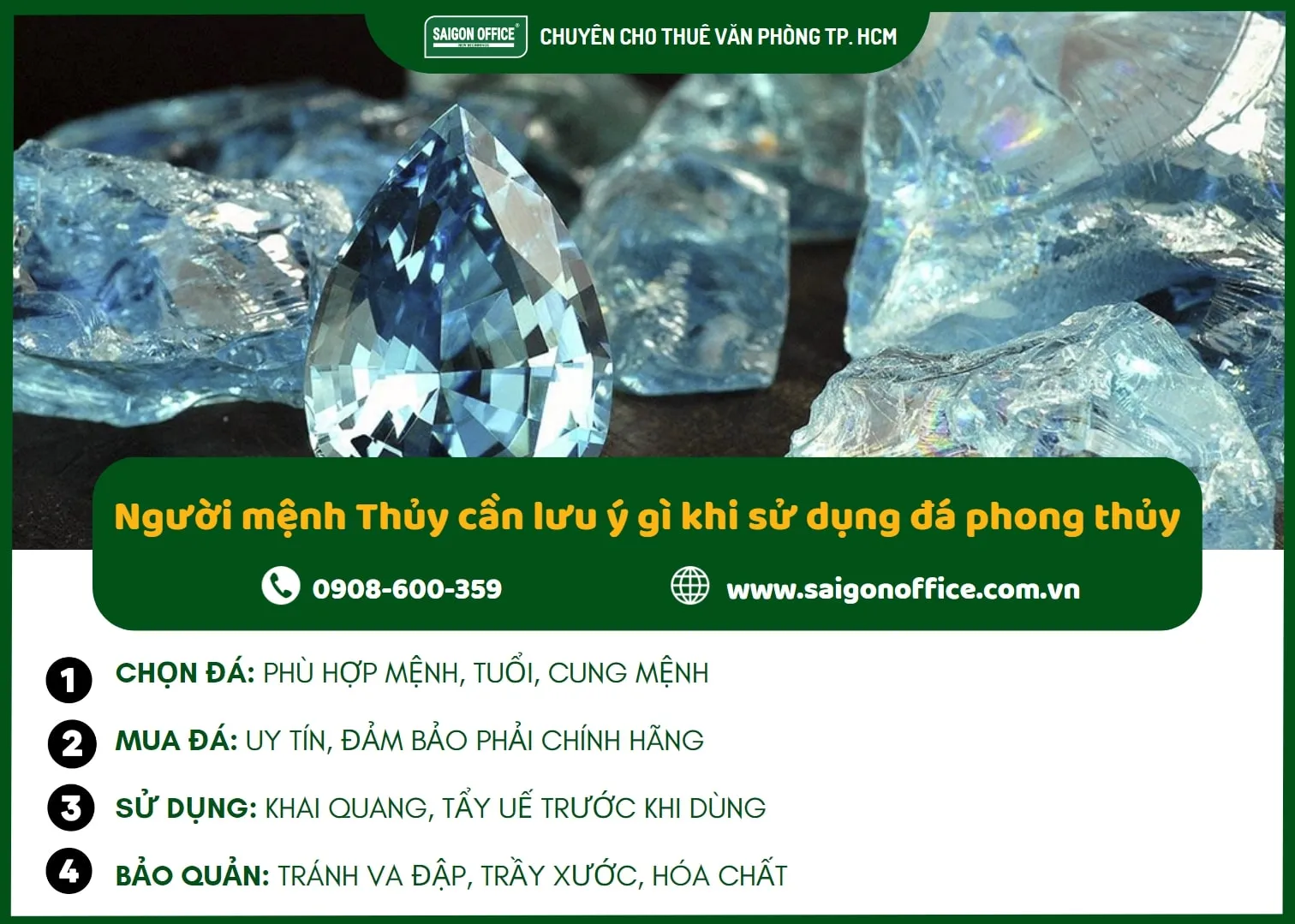 Người mệnh Thủy cần lưu ý gì khi sử dụng đá phong thủy