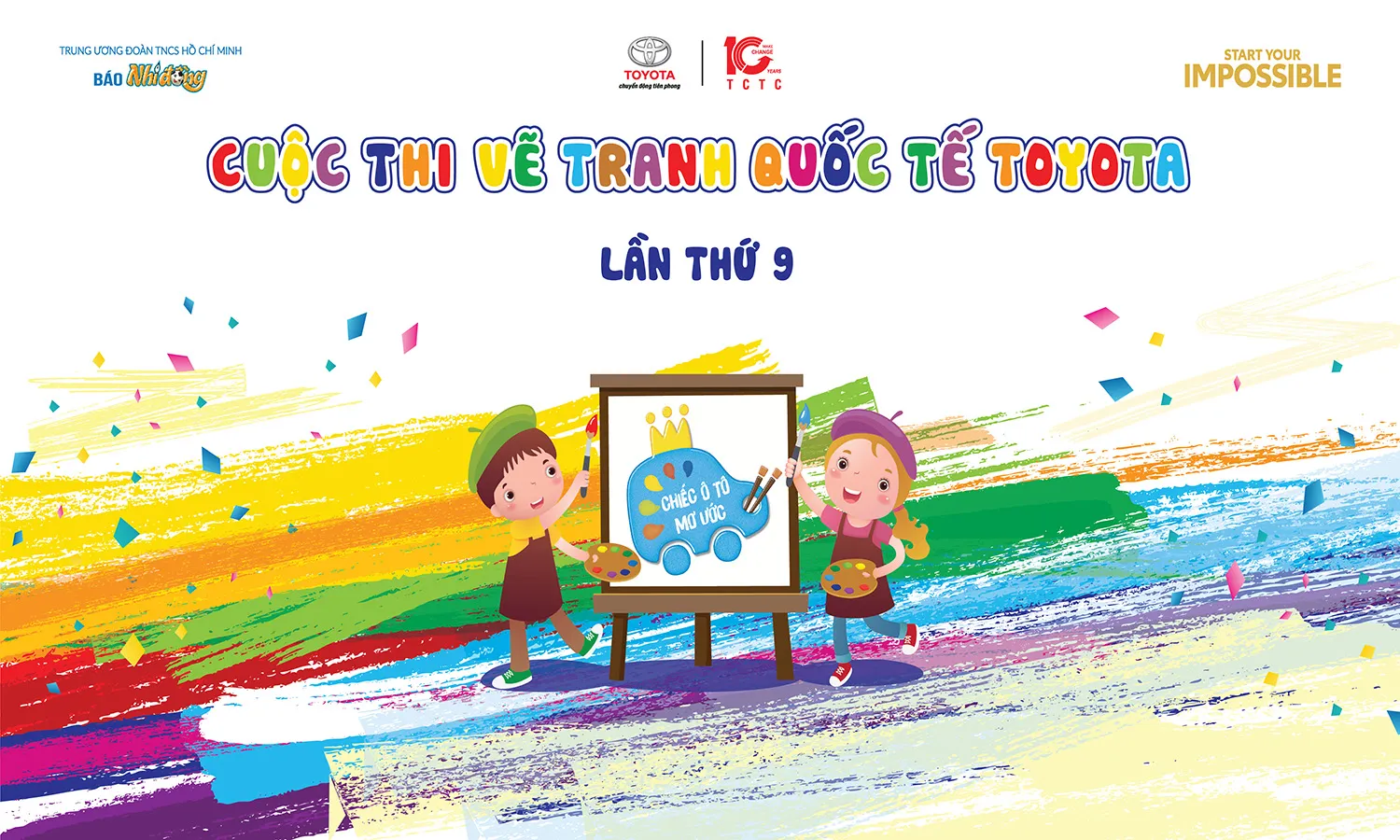 Những bức tranh đẹp nhất từ cuộc thi vẽ tranh quốc tế Toyota