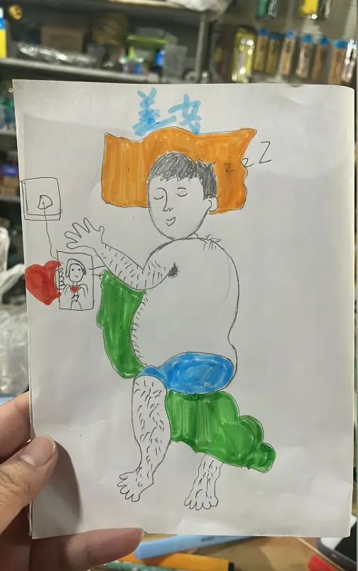 Những bức vẽ hài hước khác về bố mẹ được cộng đồng mạng chia sẻ