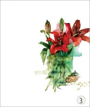 Kỹ thuật vẽ lớp lót xung quanh các chi tiết chính