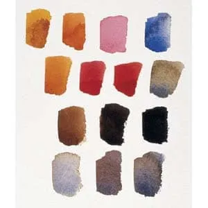 Bảng pha màu thực tế cho thấy khả năng biến hóa vô tận từ 4 màu cơ bản