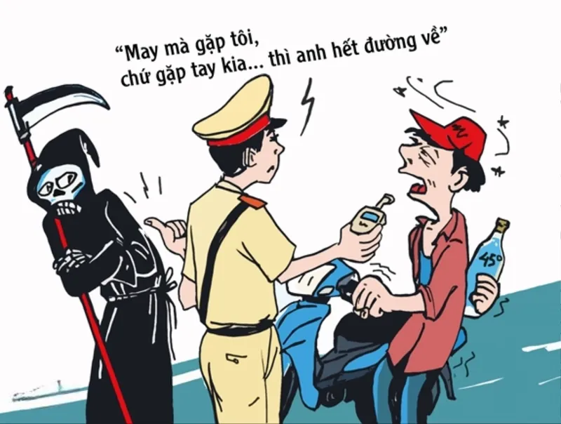 Phác thảo vẽ tranh về tệ nạn xã hội 22 bằng màu nước