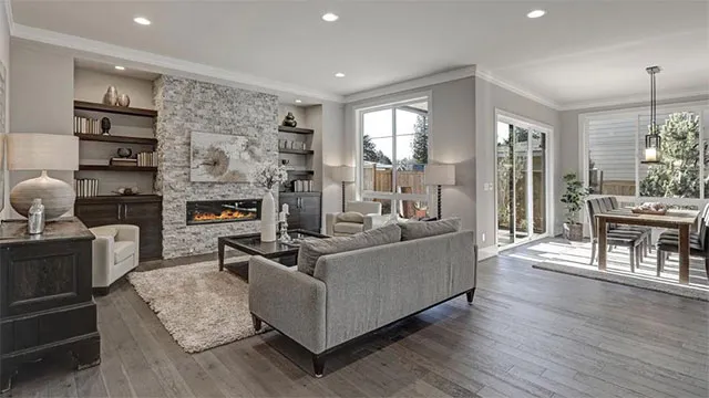 Phối màu sơn trang trí trần nhà màu trắng hiện đại 2026