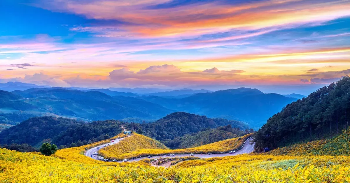 Phong cảnh làng quê đẹp như tranh vẽ tiếng anh lãng mạn