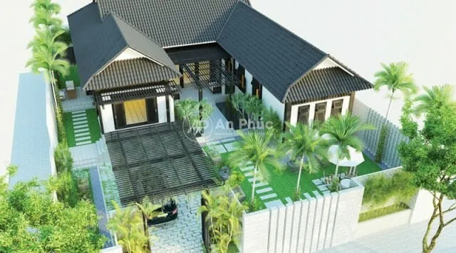 Bản vẽ thiết kế nhà theo phong thủy và quy hoạch mặt bằng tổng thể