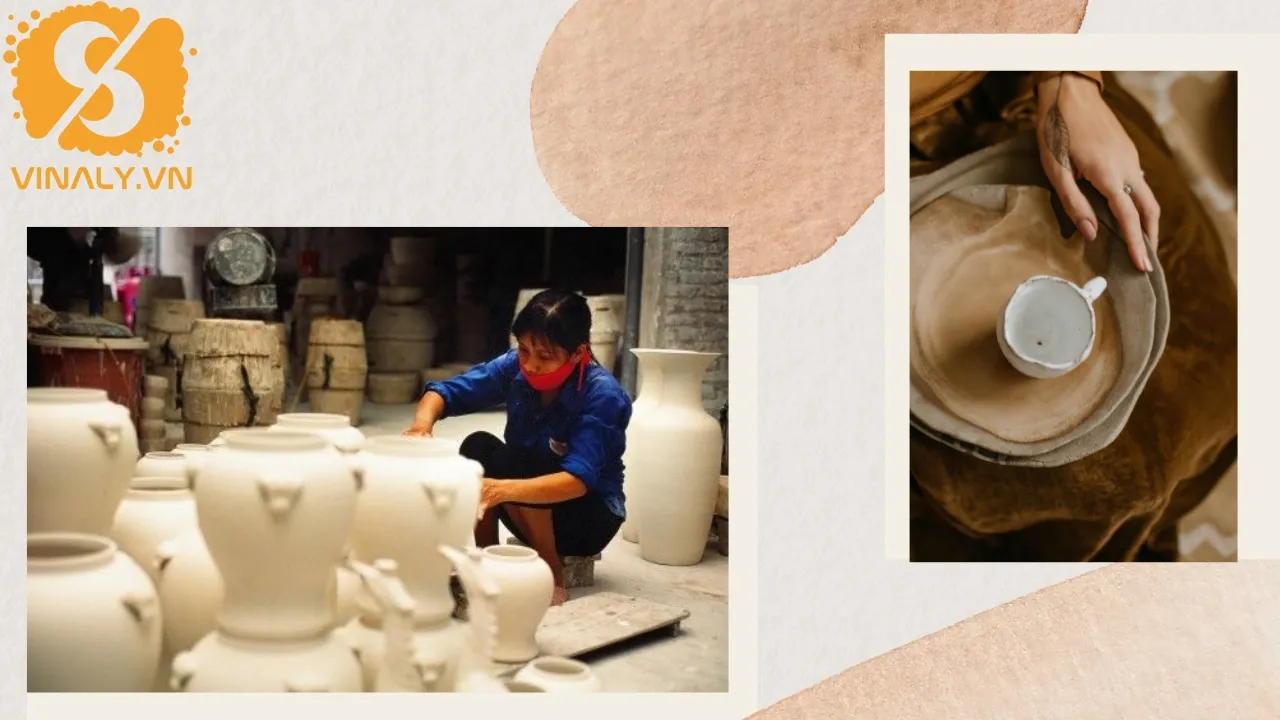 Kỹ thuật tạo hình xoay tay trong quy trình làm gốm