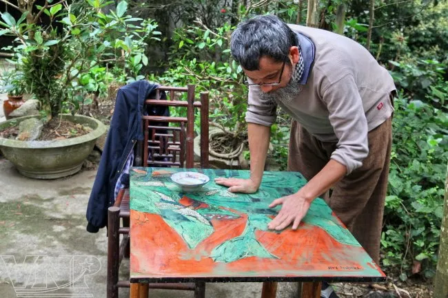 Quy trình thực hiện cách vẽ tranh sơn mài chuyên nghiệp tại xưởng