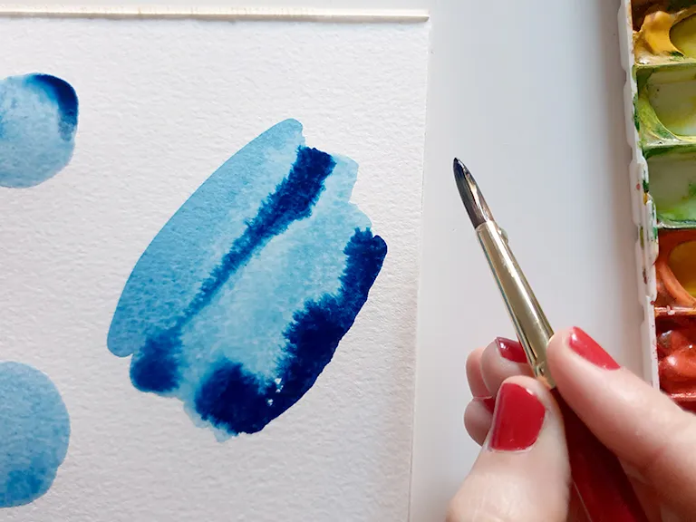 Quy trình vẽ tranh màu nước đơn giản từng bước chi tiết