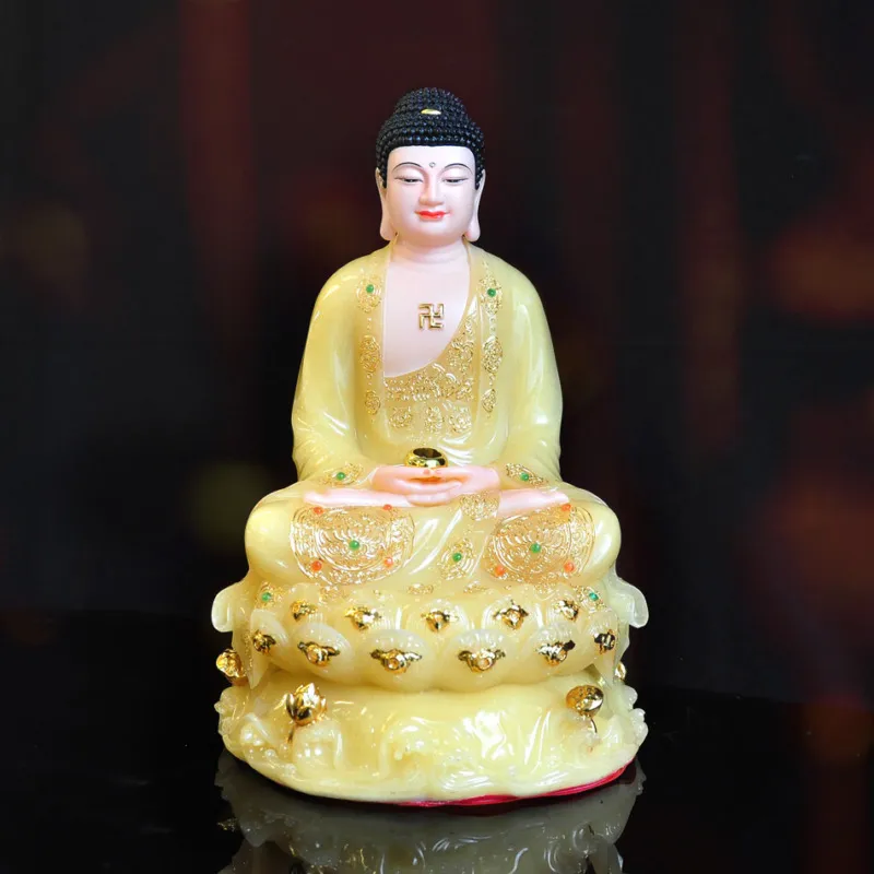 Tượng Phật Thích Ca ngồi đế Non Nước mẫu đẹp bằng bột đá thạch anh