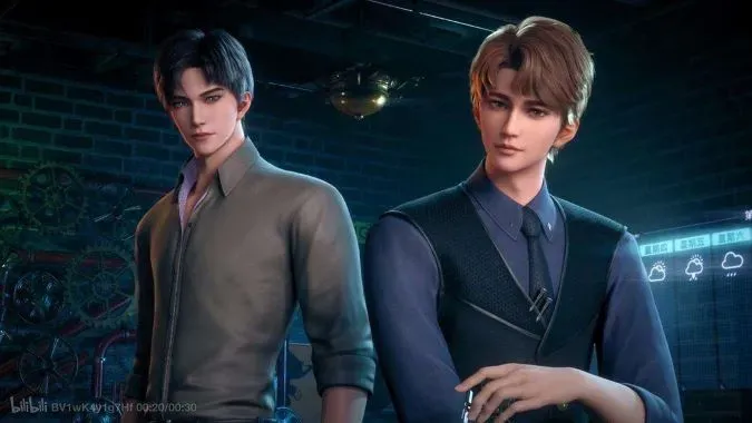 Phim hoạt hình đam mỹ Trung Quốc Tàn Thứ Phẩm với khung cảnh không gian tráng lệ