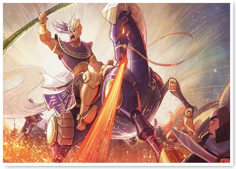 Sắc màu trong tranh minh họa mang lại niềm vui và sự hứng khởi cho quá trình học tập của các em