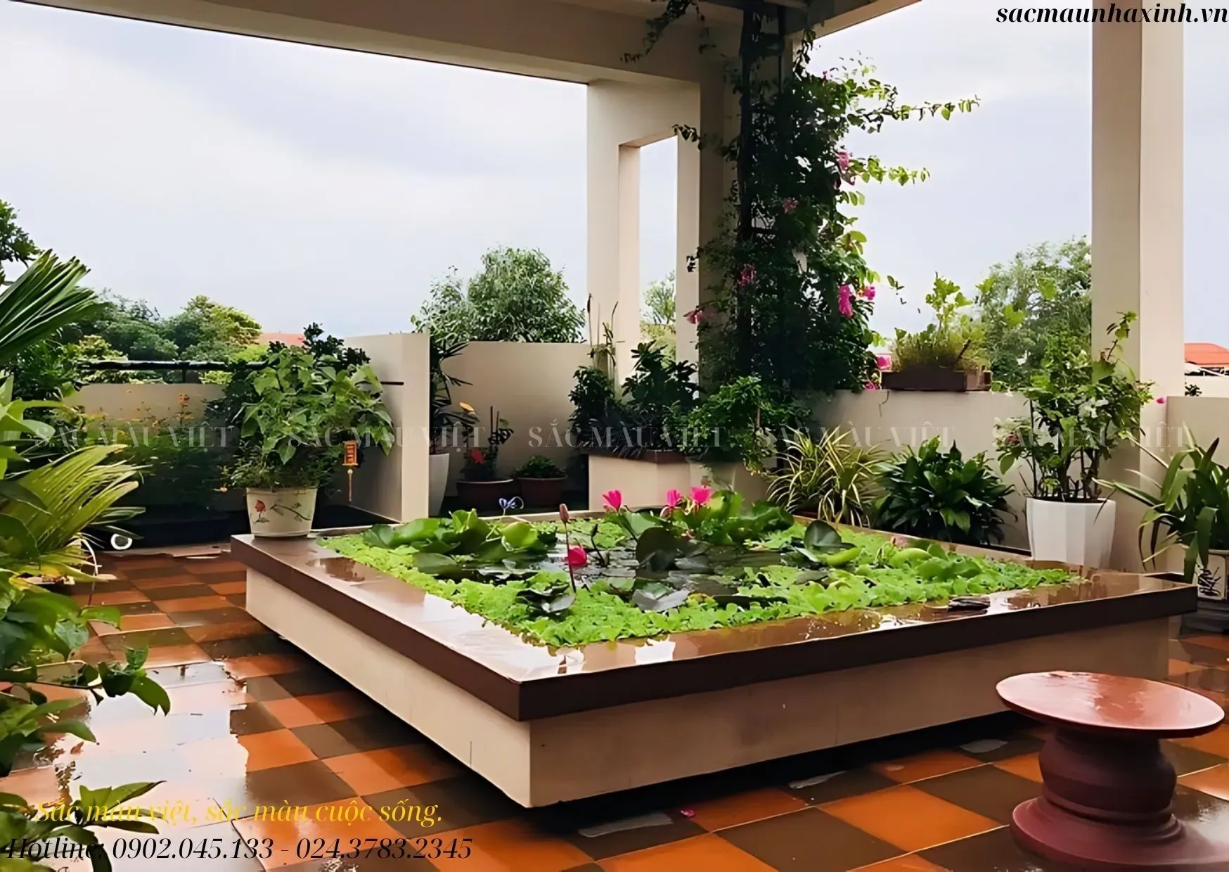 Phương hướng xây hồ cá