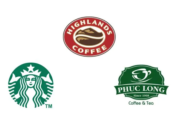 So sánh thương hiệu Highland với Starbucks & Phúc Long