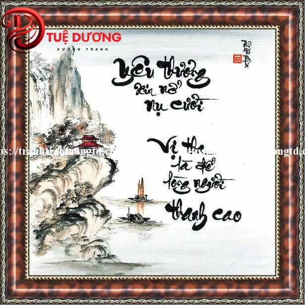 Sự đa dạng của các loại hình vẽ tranh thư pháp từ chữ đơn đến câu đối