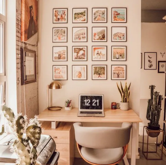 Sử dụng tranh để trang trí góc học tập của bạn