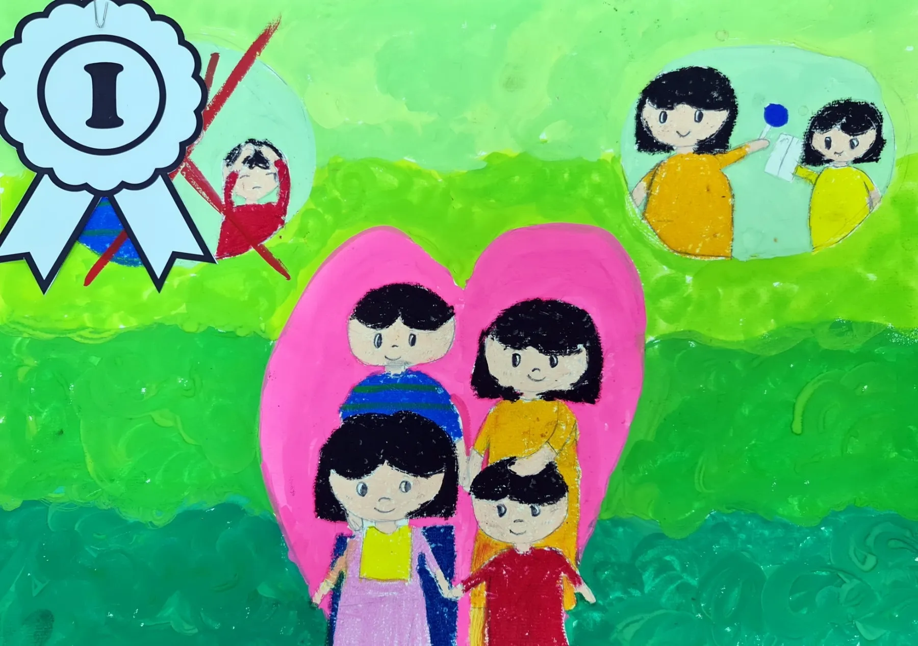 Tác phẩm đạt giải Nhất với thông điệp ý nghĩa về cách hành xử trong gia đình