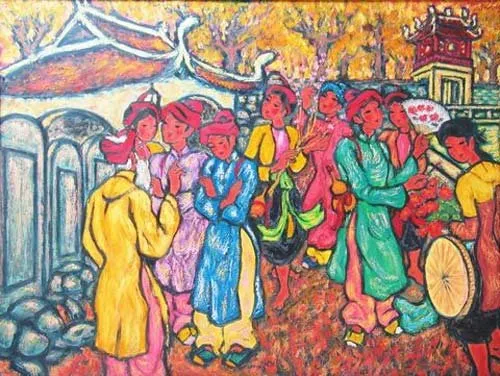 Tác phẩm nghệ thuật của Nguyễn Văn Phương mang lại cảm xúc tuyệt vời