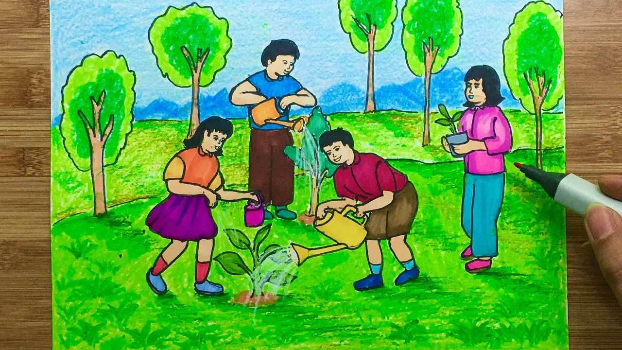 Tác phẩm nghệ thuật đầy ý nghĩa gửi gắm thông điệp bảo vệ sự sống