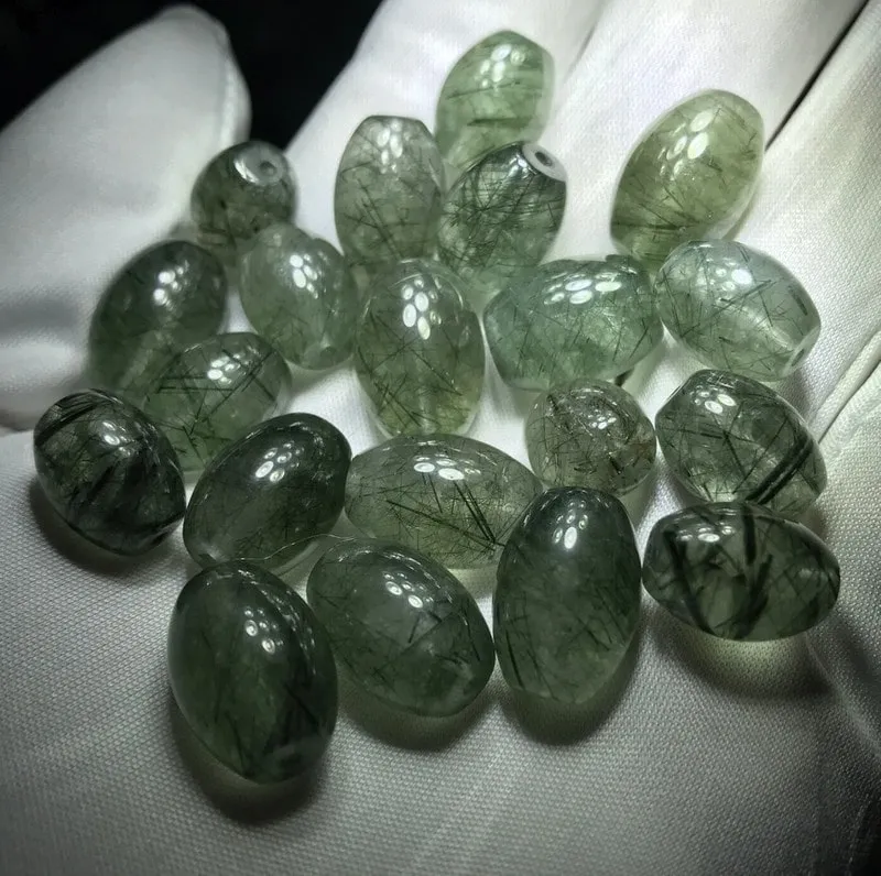 Thạch Anh Tóc Xanh mang tài lộc thịnh vượng cho mệnh Thủy