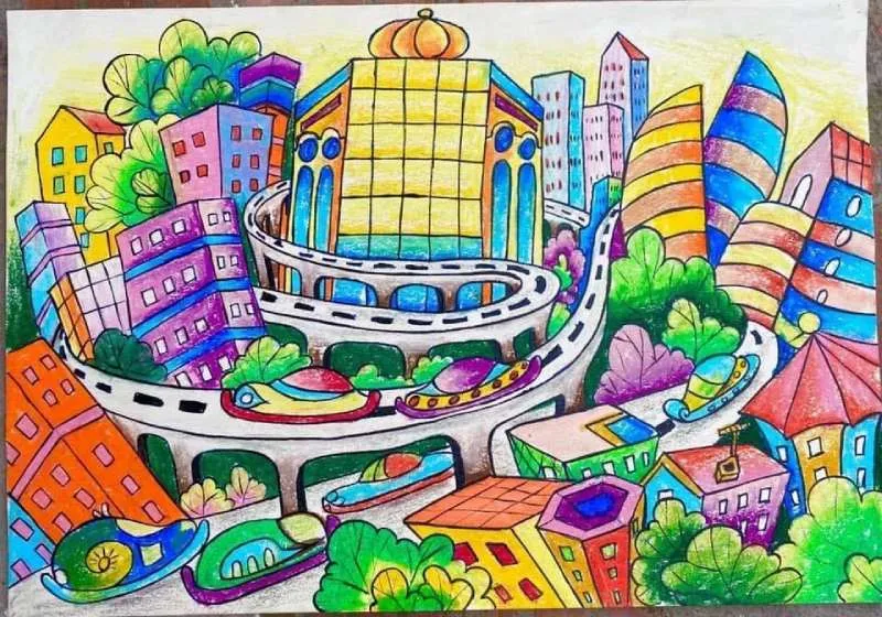 Thành phố hiện đại trong tương lai. (Nguồn Internet)