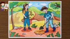 Thể hiện tình yêu với thiên nhiên bằng khả năng hội họa tài ba của chính bạn