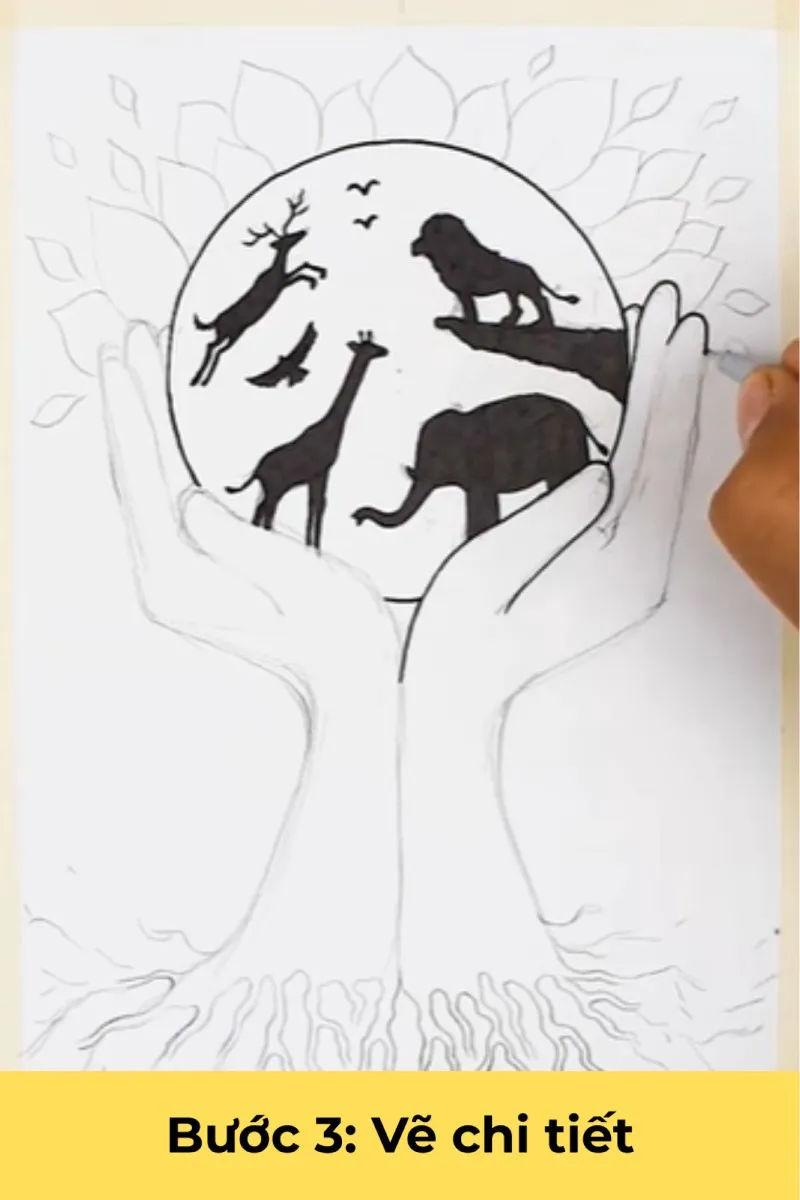 Thêm các chi tiết nhỏ để tạo nên sức sống và linh hồn cho con vật