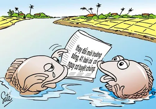 Thông điệp cảnh tỉnh về tác hại của chất thải và tranh vẽ ô nhiễm nước bảo vệ tương lai