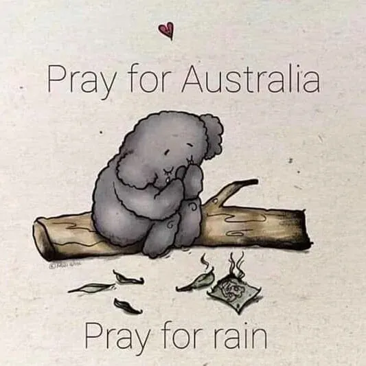 Thông điệp cầu nguyện cho nước Úc qua những bức tranh đầy cảm xúc
