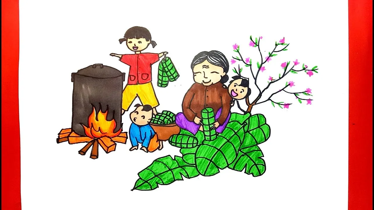 Tìm hiểu cách tạo ra ảnh vẽ tranh ngày tết đơn giản cho mọi lứa tuổi tham gia