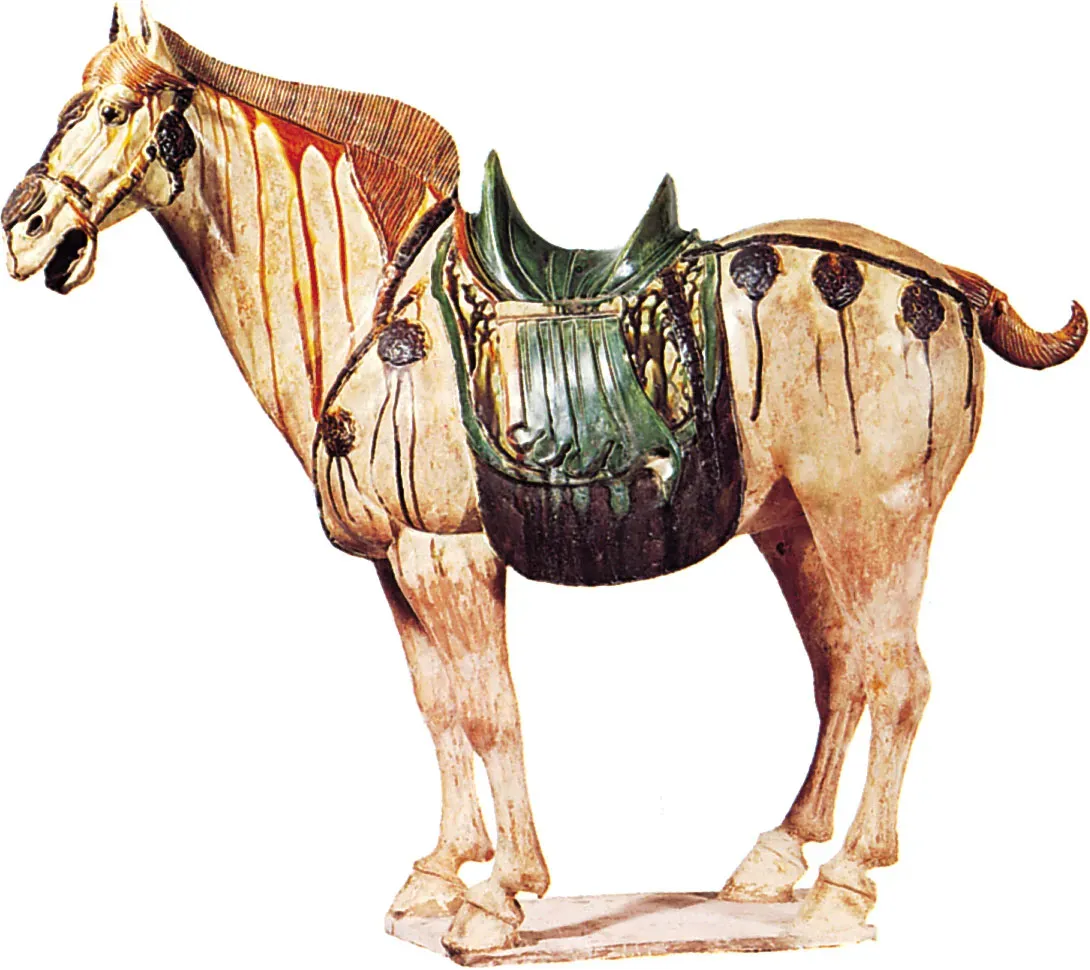 Tượng gốm sứ thời nhà đường dùng trong hầm mộ với màu sắc rực rỡ từ thế kỷ 7-9