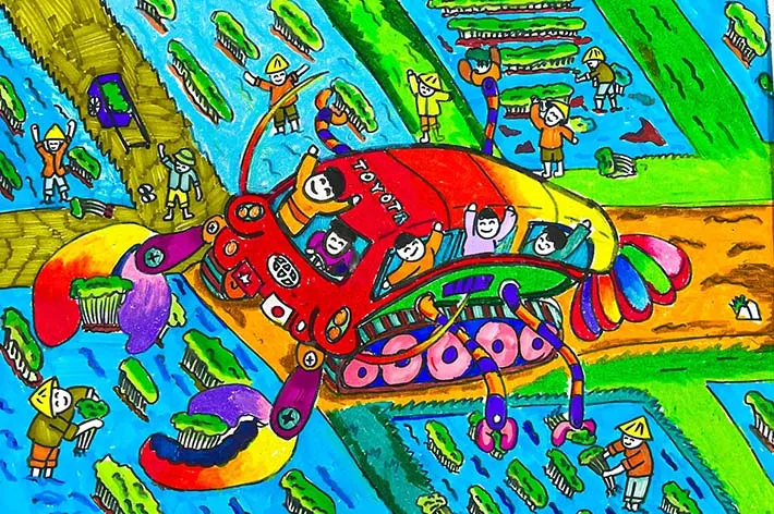 Top 80 tranh chiếc ô tô mơ ước được đánh giá cao bởi chuyên gia