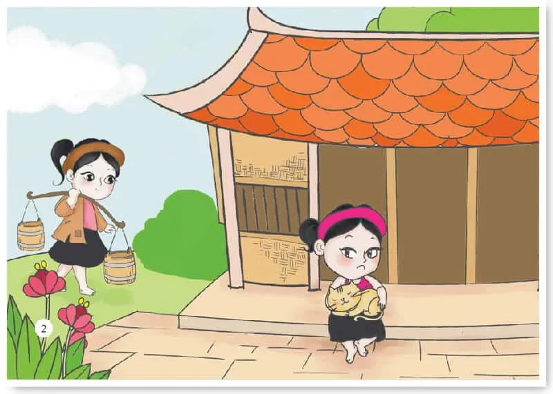 Trận chiến giữa Thạch Sanh và chằn tinh hung dữ thể hiện lòng dũng cảm vô song của người anh hùng