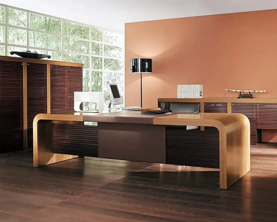 Chất liệu gỗ cho bàn giám đốc