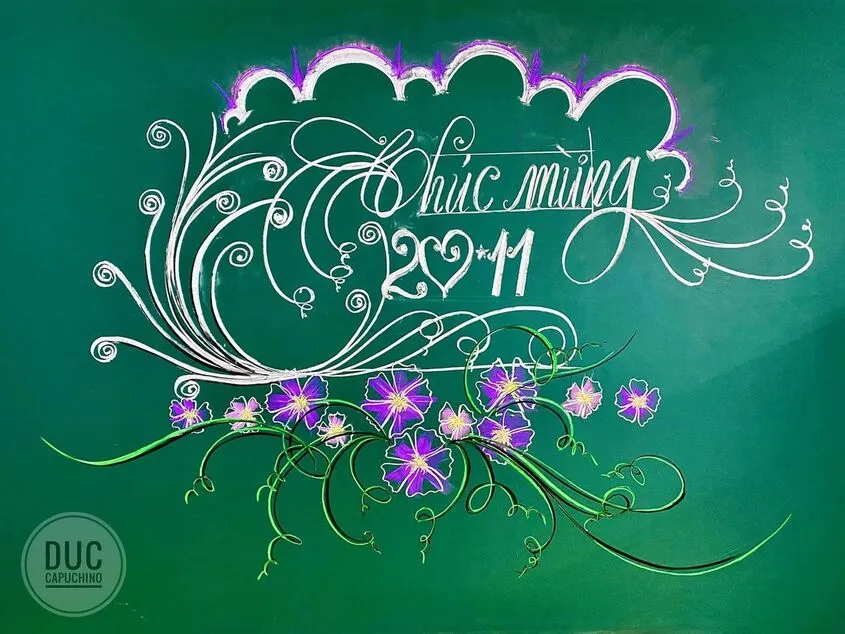 Mẫu trang trí lấy cảm hứng từ những đóa cẩm tú cầu