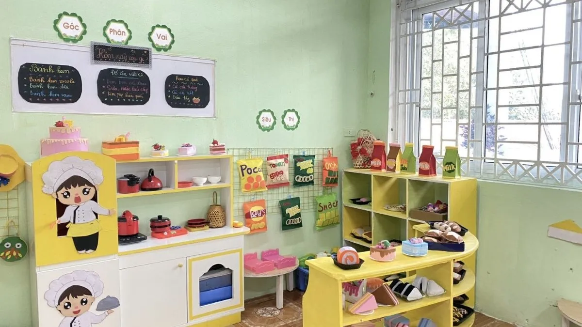 Không gian âm nhạc sáng tạo tại trường mầm non 2026