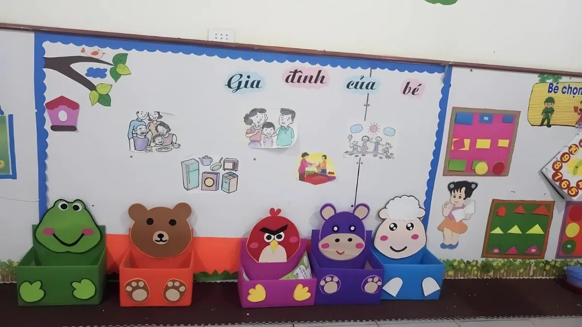 Trang trí góc âm nhạc đẹp nhất tích hợp học ngoại ngữ