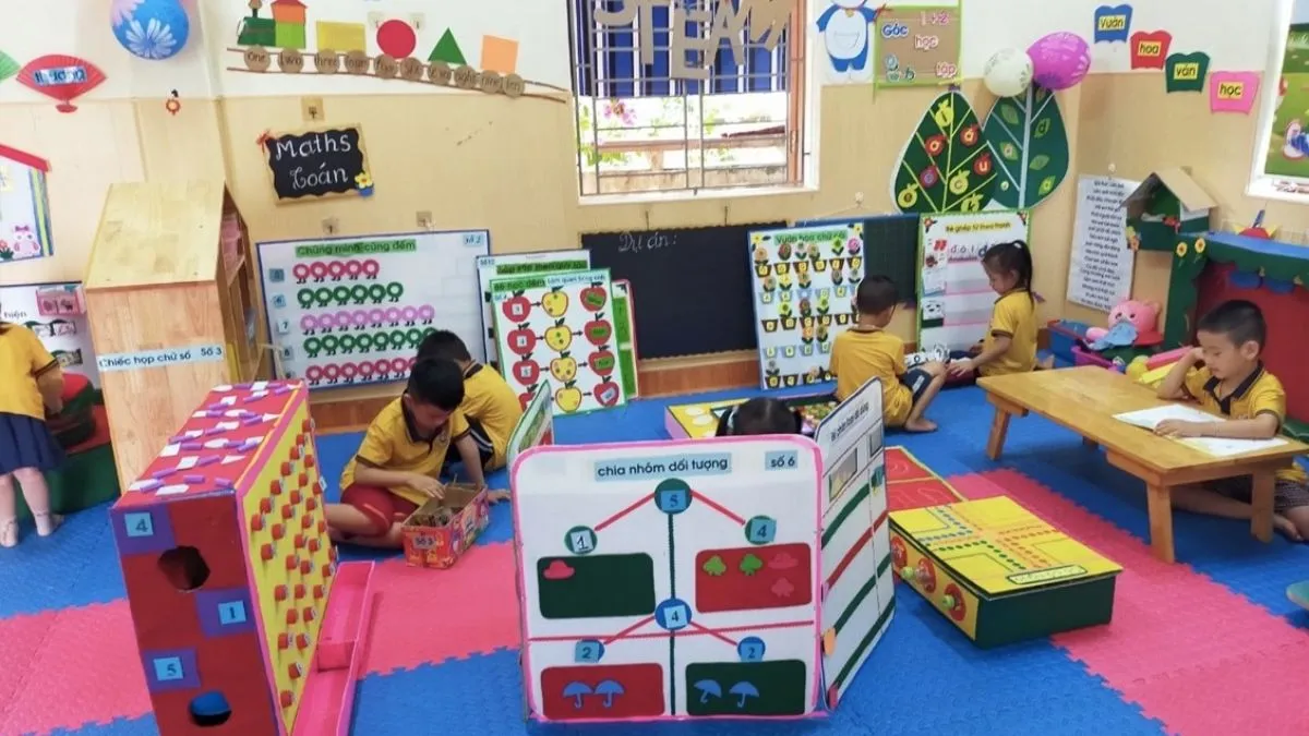 Mô phỏng góc xây dựng âm nhạc đầy sáng tạo