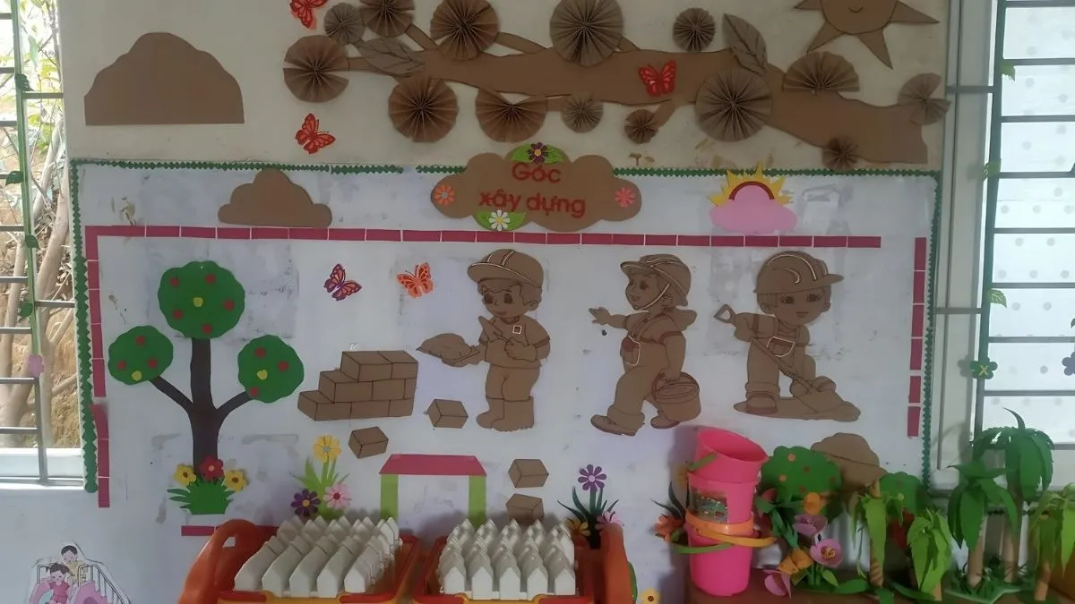 Khu vực làm quen với các dụng cụ xây dựng âm thanh