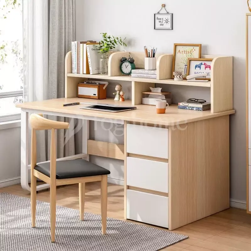 Kệ sách mini tạo điểm nhấn và tối ưu không gian bàn học