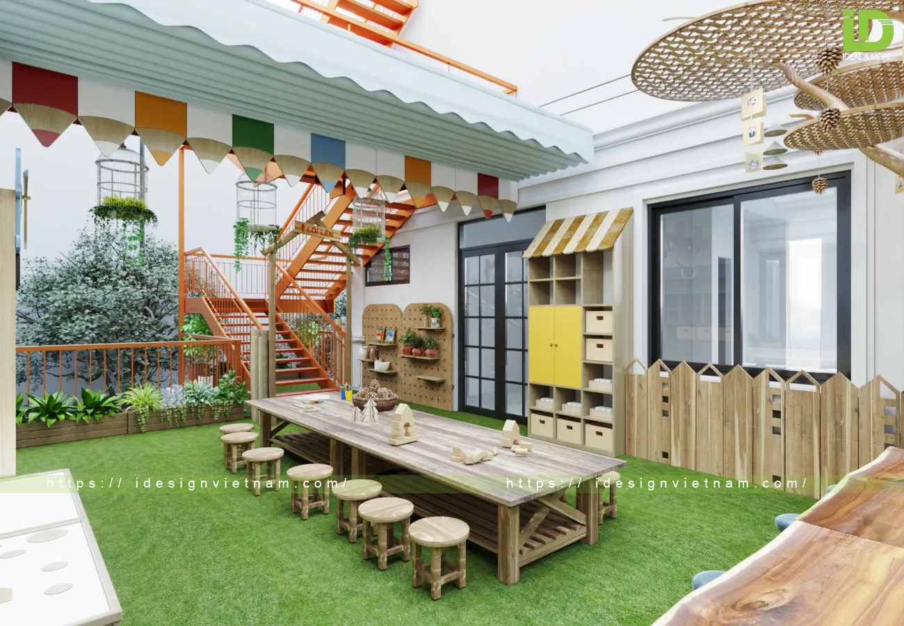 Trang trí phòng âm nhạc mầm non