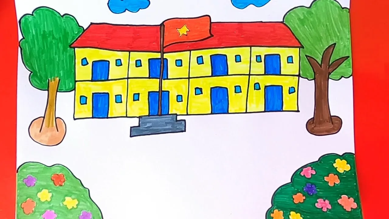 tranh đẹp dễ vẽ mẫu số 15 với phong cách vẽ chì tinh xảo