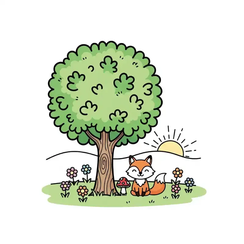 Tranh đơn giản 8