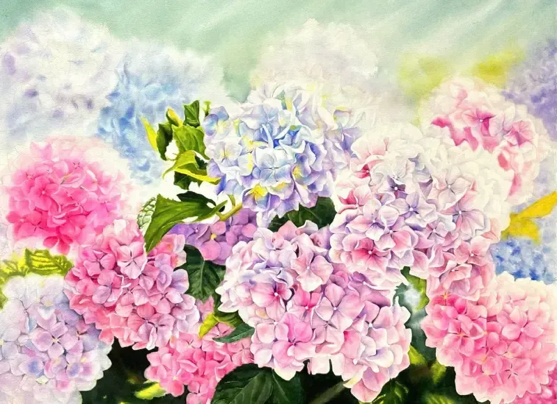 Tranh màu nước dễ ứng dụng, giá hợp lý và phù hợp xu hướng nội thất hiện đại.