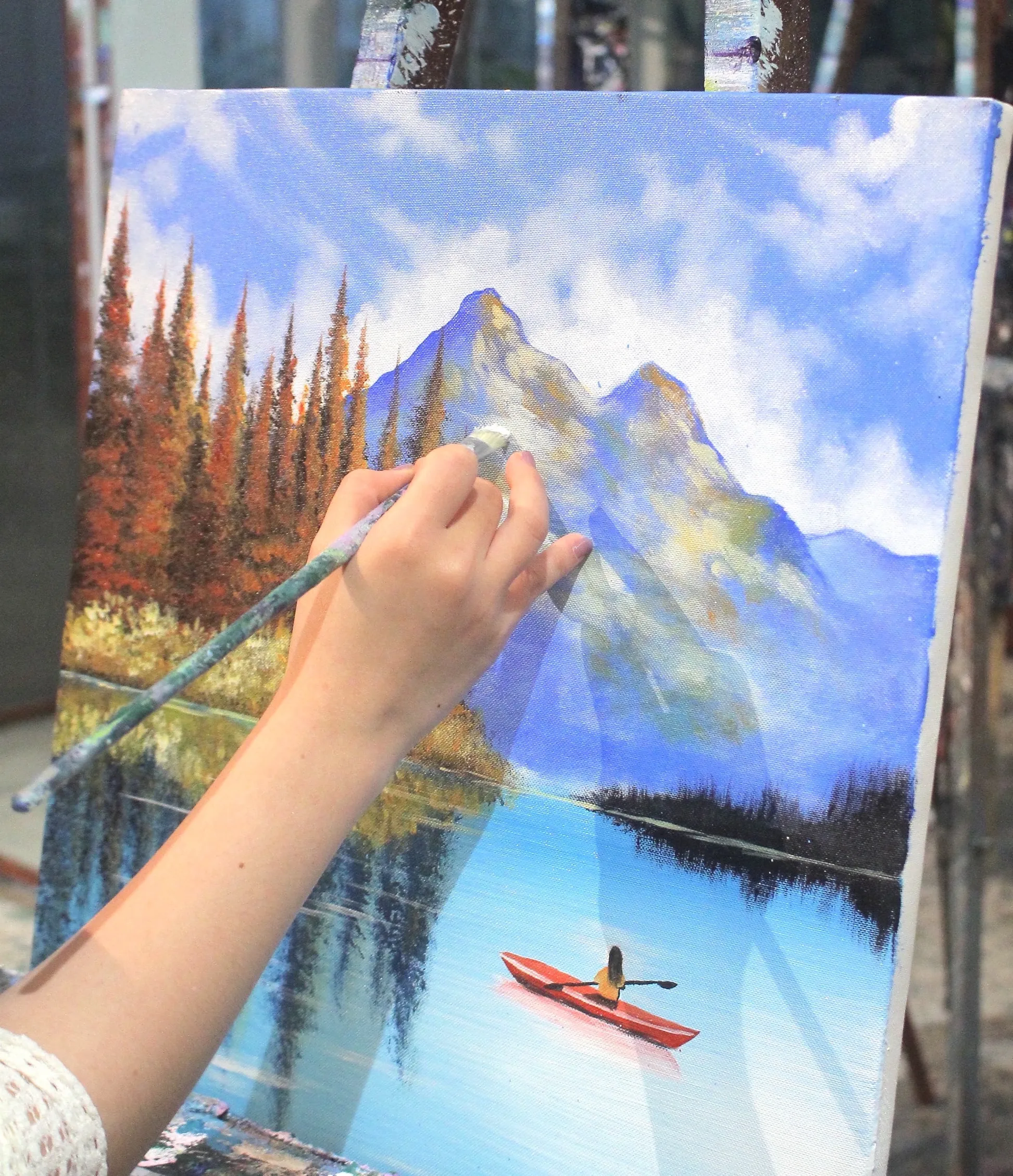 Lựa chọn cọ đơn giản cho người mới làm quen với hội họa