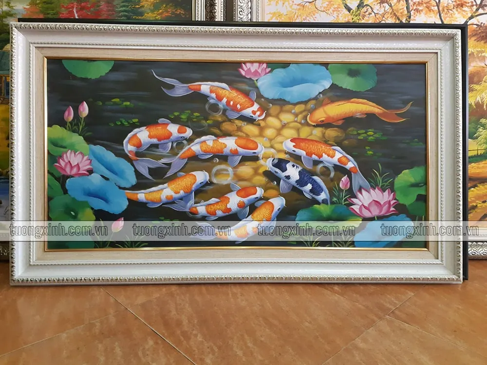 Tranh sơn dầu phòng khách