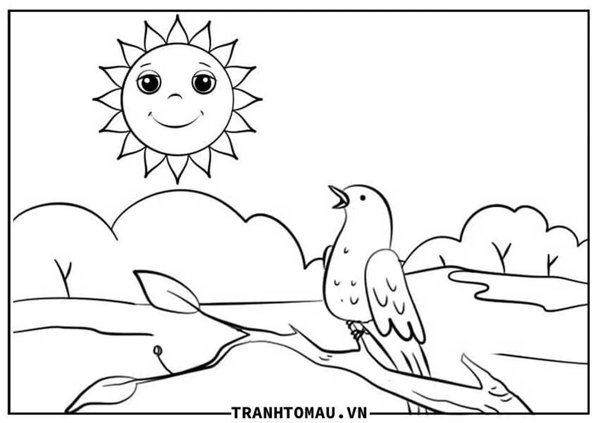 Hình vẽ hươu cao cổ giữa đồng cỏ đại ngàn