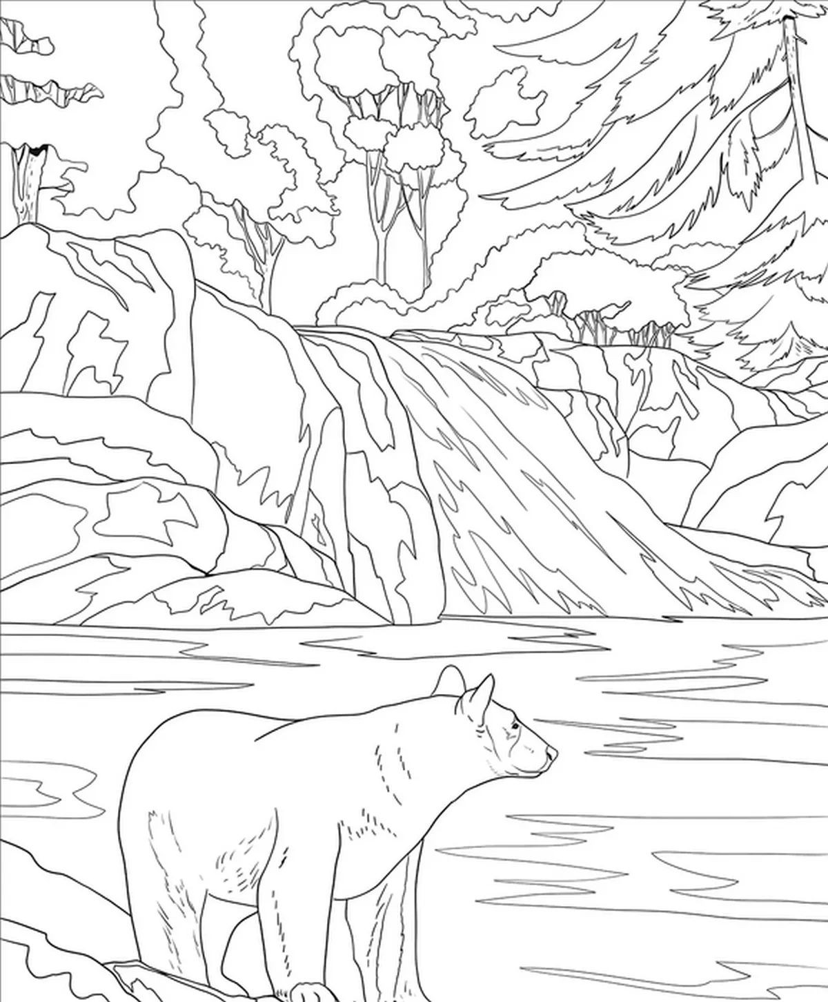 Tranh vẽ đàn vịt tung tăng dưới ao