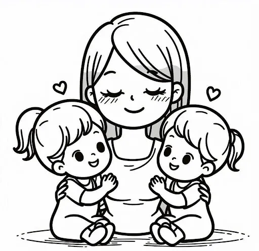 Thiệp hoa hồng tặng mẹ