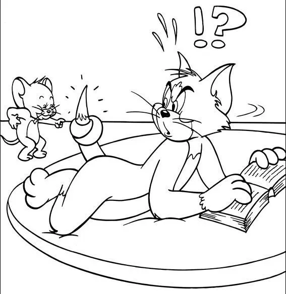 Jerry đang chạy trốn