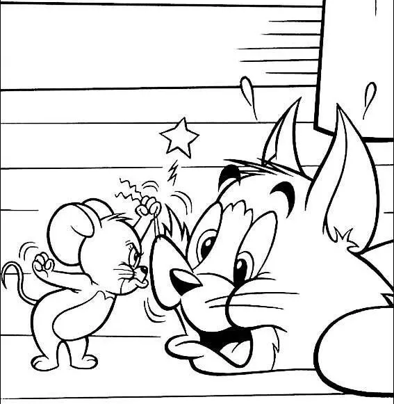 Tom với biểu cảm buồn bã